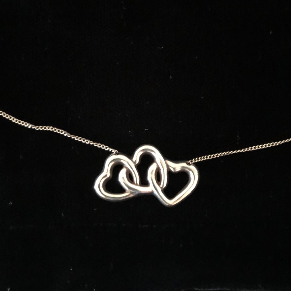 Sterling Silver Tiffany Heart Necklace